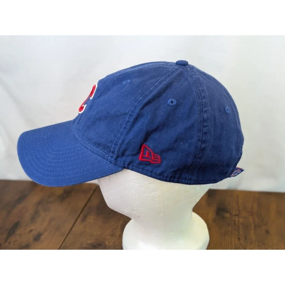 Chicago Cubs MLB Blue New Era 9Twenty Adjustable Strapback Hat
